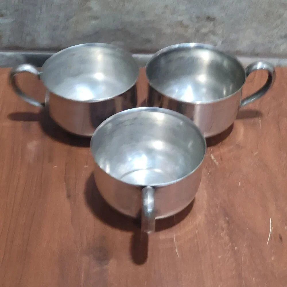 Vintage Oneida Silversmiths Cup Set of 3
